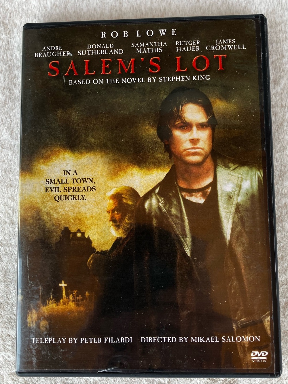 5/$20 DVDs | Salem’s Lot DVD Stephen King Rob Lowe 2004 Horror Vampire Miniserie